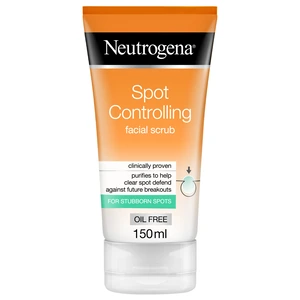 Neutrogena, Facial Scrub, Spot Controlling, Oil-Free - 150 Ml Neutrogena, Facial Scrub, Spot Controlling, Oil-Free - 150 Ml