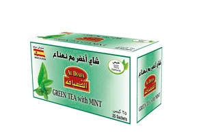 الضيافة، أكياس أعشاب، الشاي الأخضر مع النعناع - 25 قطعة الضيافة، أكياس أعشاب، الشاي الأخضر مع النعناع - 25 قطعة