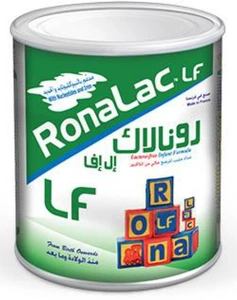 رونالاك إل إف، حليب أطفال، بتركيبة للرضع في حالات حساسية اللاكتوز من عمر 0-12 شهر - 400 جم رونالاك إل إف، حليب أطفال، بتركيبة للرضع في حالات حساسية اللاكتوز من عمر 0-12 شهر - 400 جم